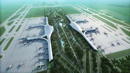 南宁国际机场新航站楼效果图